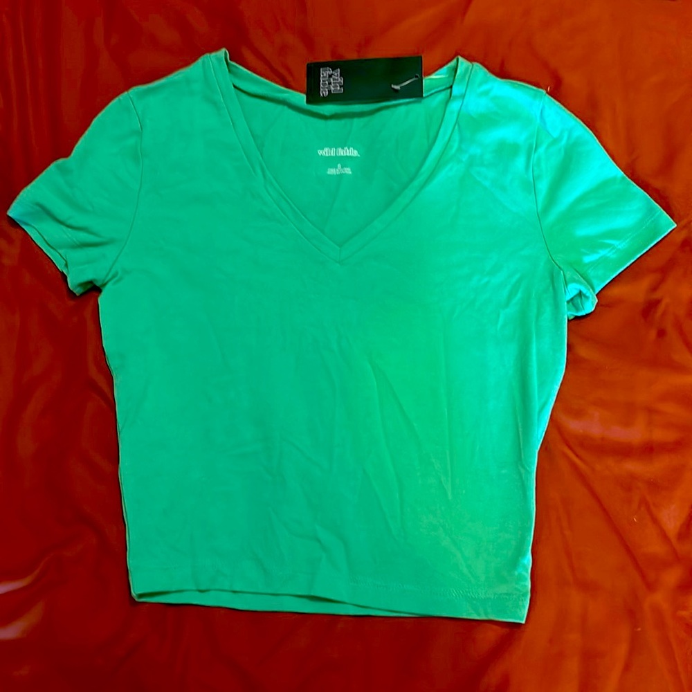 NWT small wild fable Mint Green shirt